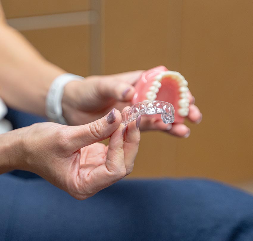 clear aligners sample